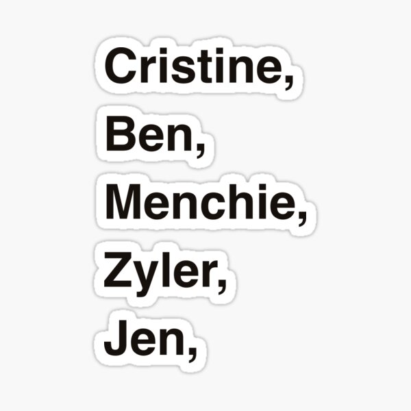 "Simply Nailogical names" Sticker for Sale by SturgesC Redbubble