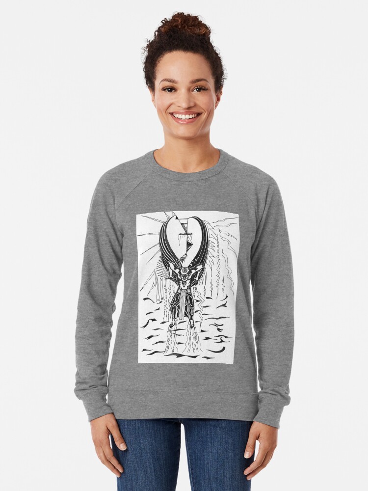 Thumbnail 2 of 5, Lightweight Sweatshirt, Seal designed and sold by Anthropolog.