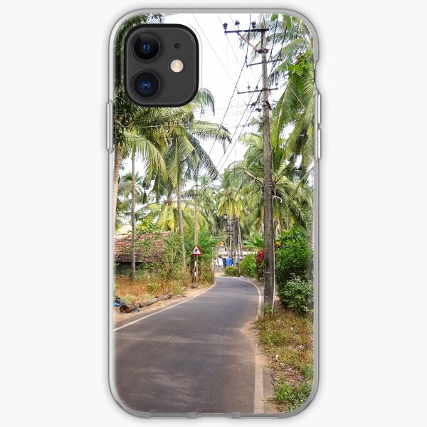 Beautiful rural Indian village house in Coastal India iPhone Soft Case