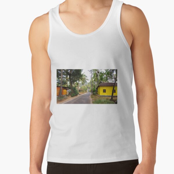 Beautiful rural Indian village house in Coastal India Tank Top