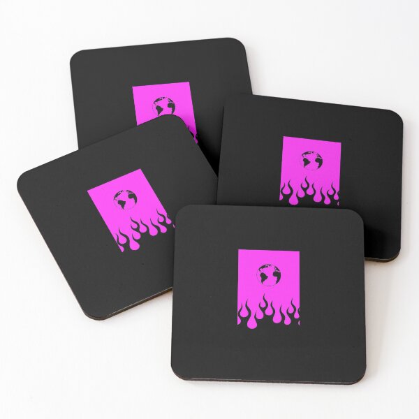 Item preview, The World Is Burning - Pink Edition Climate Change designed and sold by magfoster.