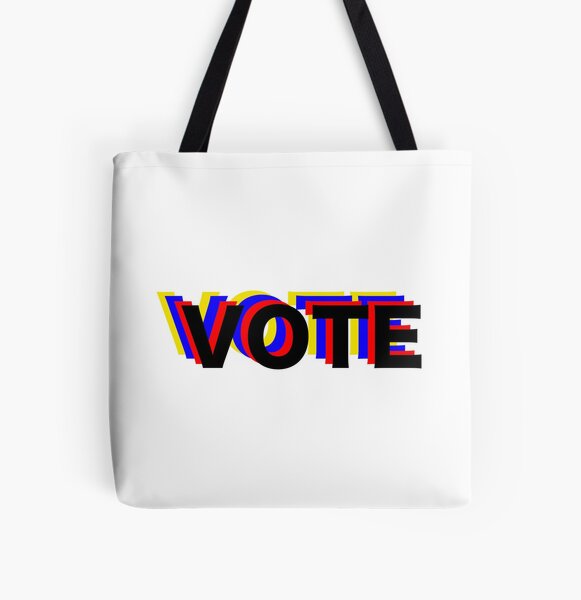 Vista previa del artículo con la obra «Votar», diseñado y vendido por Brenna Satkowski.