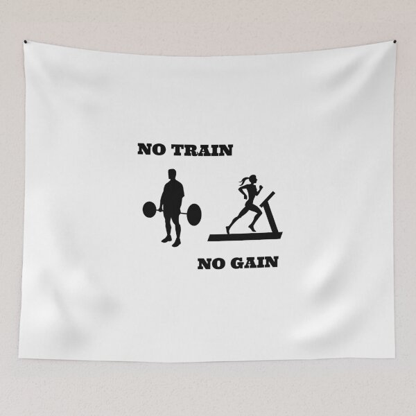 Item preview, No Train No Gain designed and sold by RogerWBDesigns.