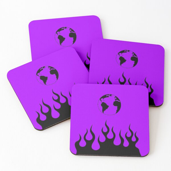 Item preview, The World Is Burning - Purple Edition designed and sold by magfoster.