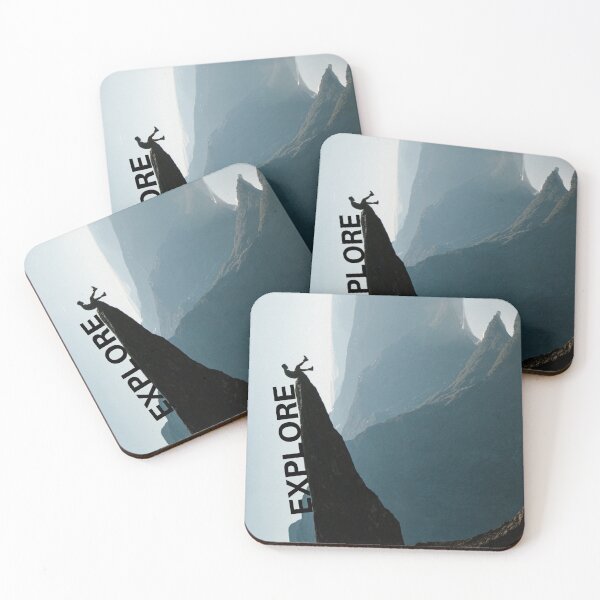 Item preview, Explore Adventure Poster designed and sold by penguin gallery.