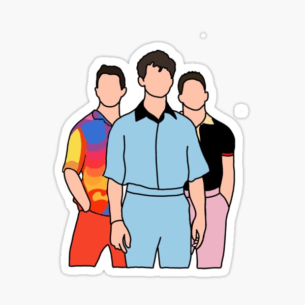 Jonas Brothers Stickers | Redbubble