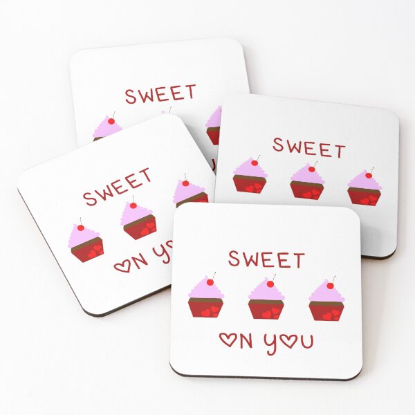 Item preview, Sweet On You Matching Couples Cupcake Valentines designed and sold by Ella's  Doodles And Designs.