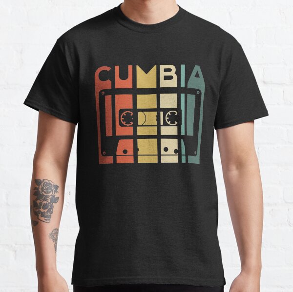 Item preview, Cumbia Retro Vintage Dance Music Latin Merengue Dancer Cassette designed and sold by Shirt-Surf.