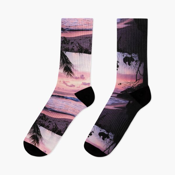 Item preview, Beautiful Pink & Purple Ocean Sunset  designed and sold by newburyboutique.