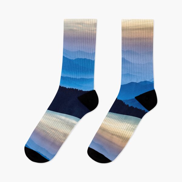 Item preview, Beautiful Blue Clouds Mountain Views designed and sold by newburyboutique.