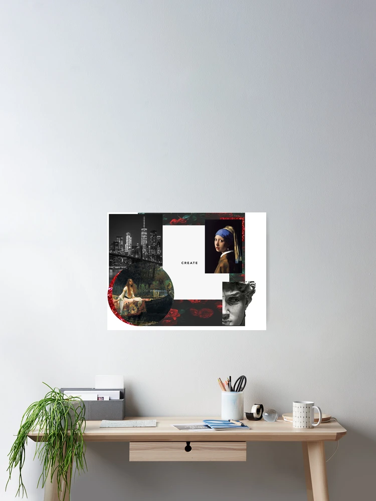 Thumbnail 2 of 3, Poster, create designed and sold by precocious.