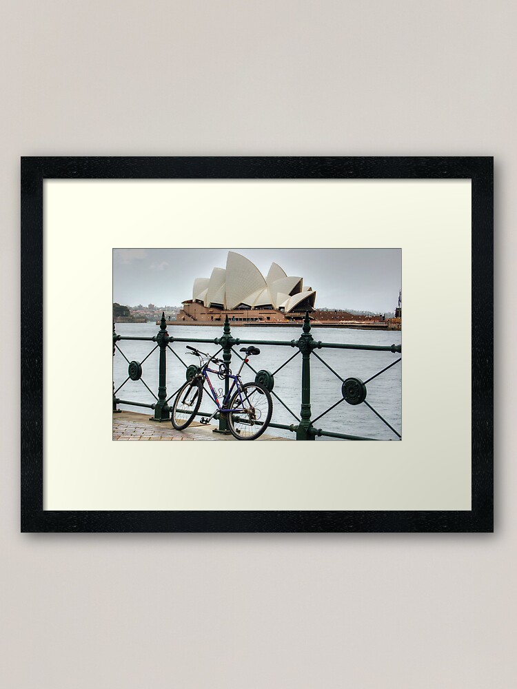 Alternate view of The Cycle Framed Art Print