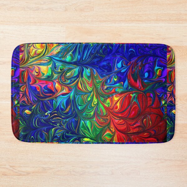 Item preview, Rainbow Liquid Marble Painting  designed and sold by newburyboutique.