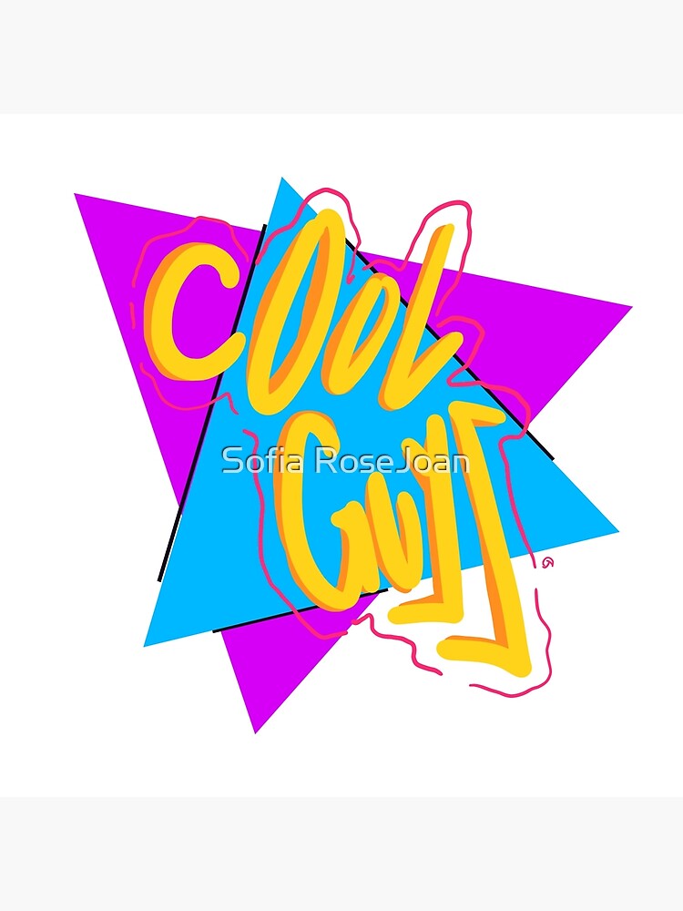 "Cool Guys Logo" Poster for Sale by viivqo Redbubble