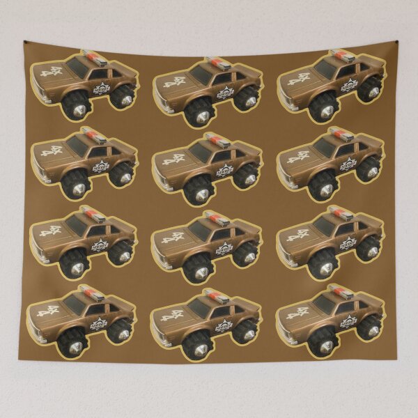 Item preview, 80s toy 4x4 sheriff  designed and sold by Kfbmech.