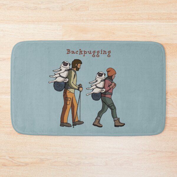 Item preview, Pug + Backpacking = Backpugging designed and sold by pugventurephoto.