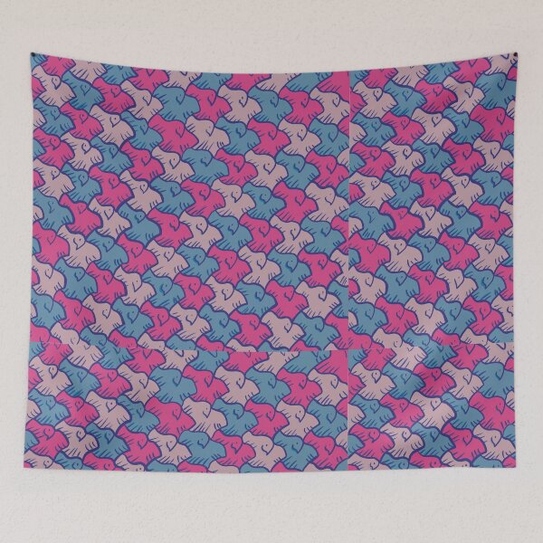 Artikelvorschau, Fliegender Vogel Tessellation entworfen und verkauft von MurielBagge24.