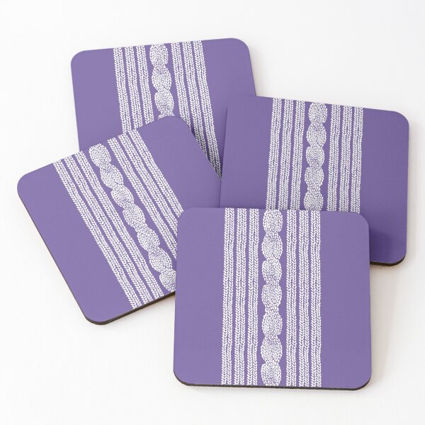 Item preview, Cable Stripe Violet designed and sold by ProjectM.