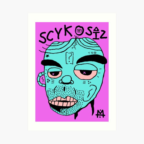 Scykosiz - SCYKOSIZ Art Print