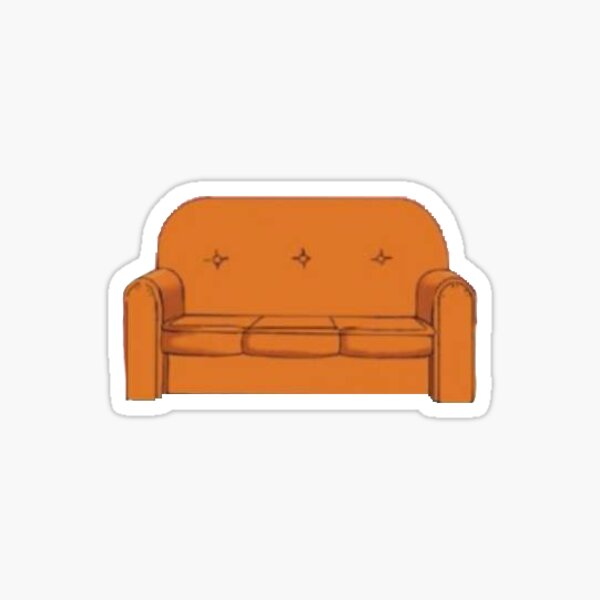 The Simpsons Couch Sticker