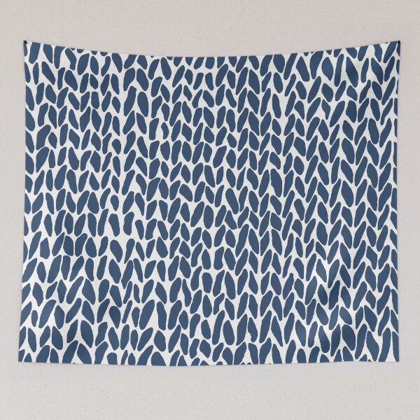Item preview, Hand Knit Zoom Navy designed and sold by ProjectM.