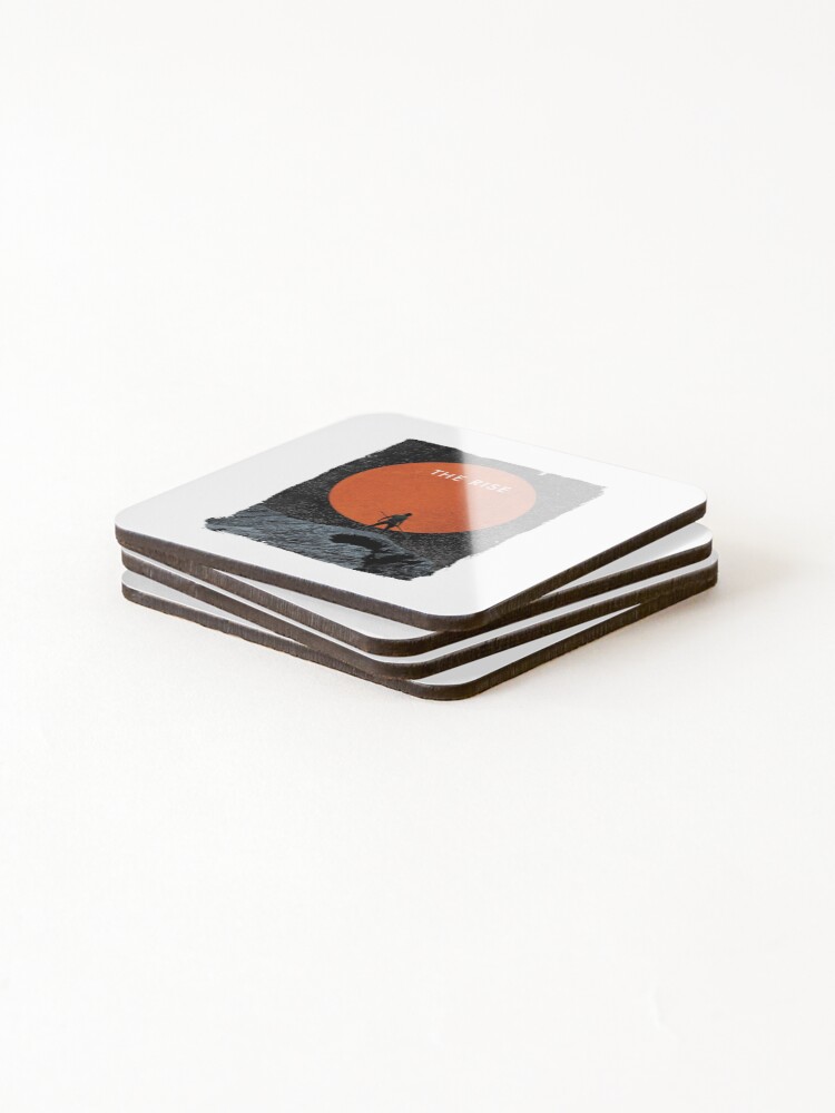 Thumbnail 4 of 5, Coasters (Set of 4), THE RISE! designed and sold by visuals2018.