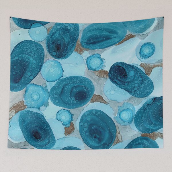 Item preview, Untitled in blue designed and sold by Paula Clay.