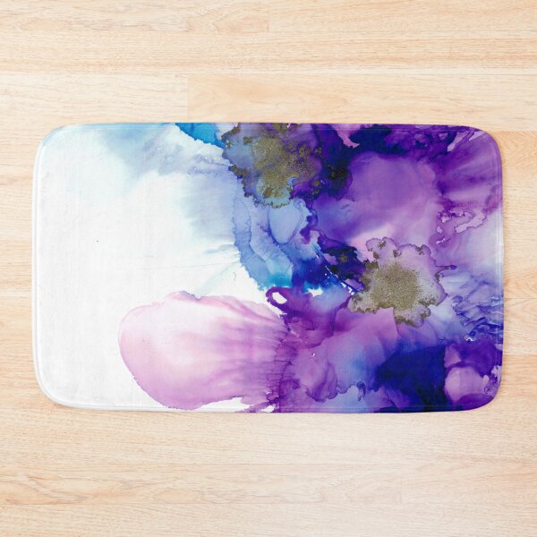 Item preview, A splash of mauve flowers designed and sold by Paula Clay.