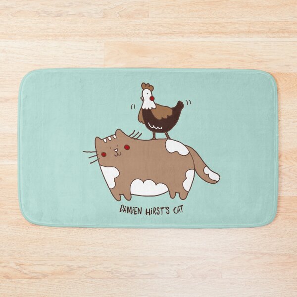 Item preview, Damien Hirst's cat designed and sold by littleredcheeks.