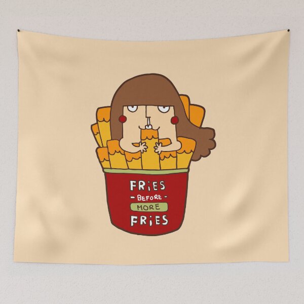 Aperçu de l'œuvre Frites avant ... plus de frites créée et vendue par littleredcheeks.