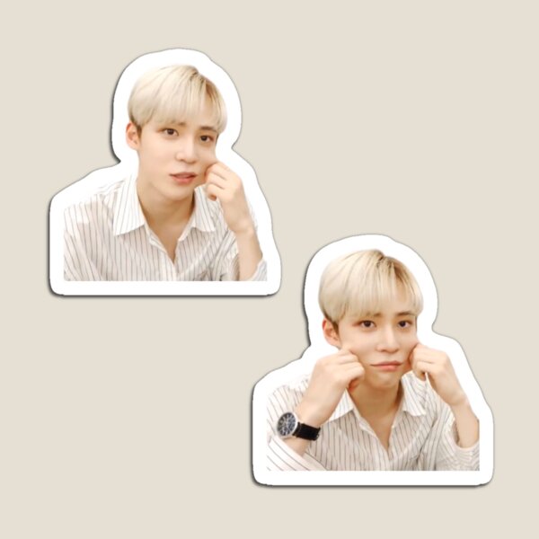 Item preview, Cute Ateez Yunho Blonde Hair designed and sold by ateezbts _imagines.