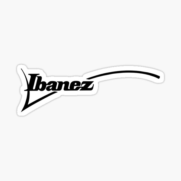 Best Seller - Ibanez Logo Merchandise Sticker