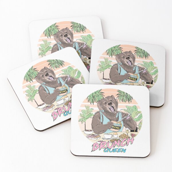 Item preview, BEAR BRUNCH QUEEN designed and sold by aydapadi.