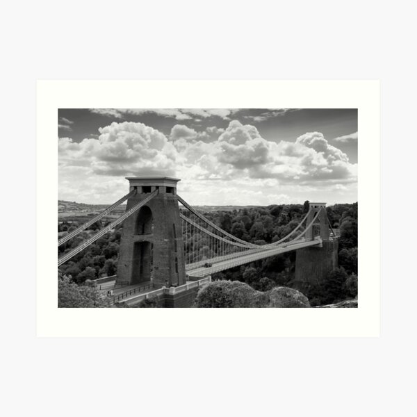 The Clifton Suspension Bridge Art Print