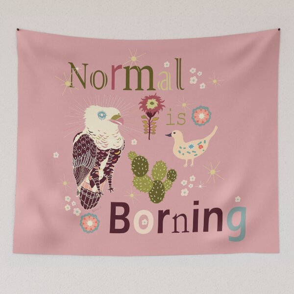 Item preview, Normal is Boring designed and sold by JonPark.