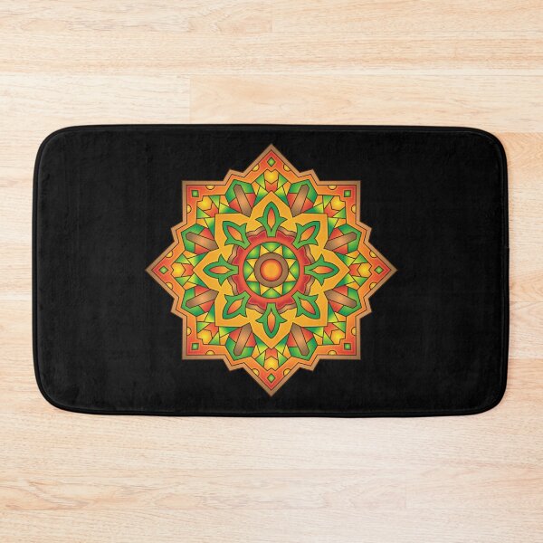 Item preview, Mandala symbol yellow designed and sold by wolfgangrainer.