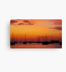Lienzo Ibiza Sunset III