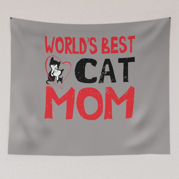 Item preview, World`s best cat mom - cats designed and sold by Schwaben Designs.
