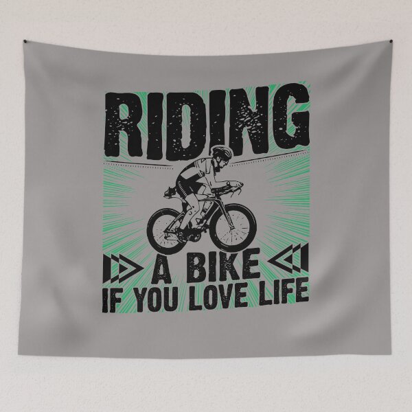 Item preview, Riding A Bike if you love Life | cycle designed and sold by Schwaben Designs.