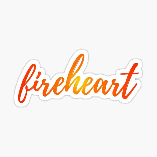 Fireheart Sticker