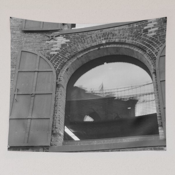 Item preview, Reflection of Brooklyn's bridge designed and sold by AHELENE.