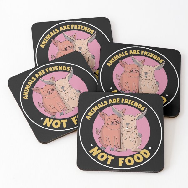 Item preview, Animals are friends, not food designed and sold by Dibbelchen.