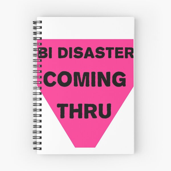 Item preview, Bi Disaster Coming Thru designed and sold by LittleRedChucks.