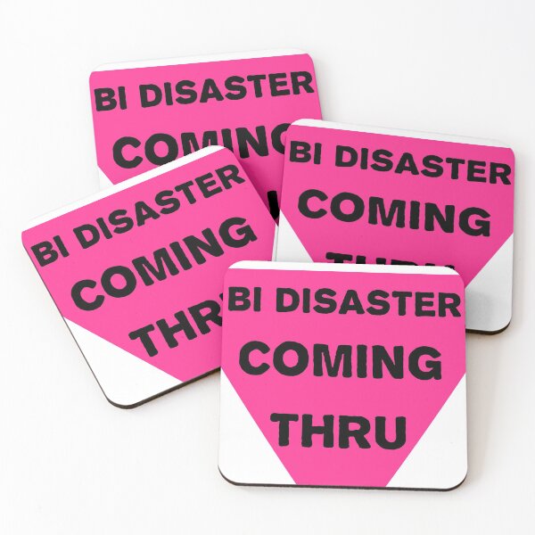 Item preview, Bi Disaster Coming Thru designed and sold by LittleRedChucks.