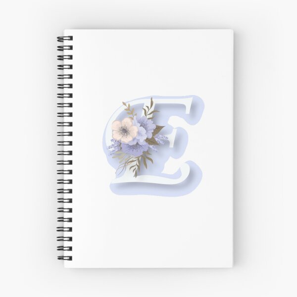Item preview,  Floral Initial Capital E Monogram Sticker  designed and sold by RosalieReeves.