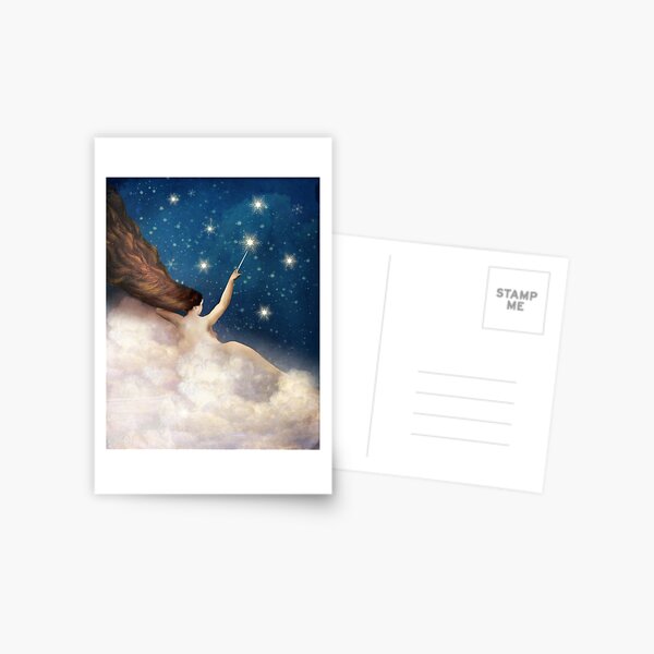 Digital collage Postcard