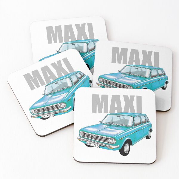 Item preview, Austin Maxi in Pageant Blue with text designed and sold by Retroblast.