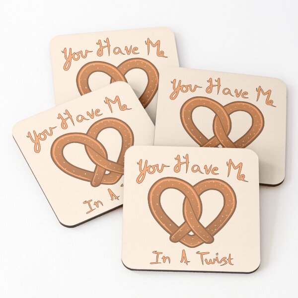 Item preview, "You Have Me In A Twist" - Heart Pretzel designed and sold by ZendettaSama.