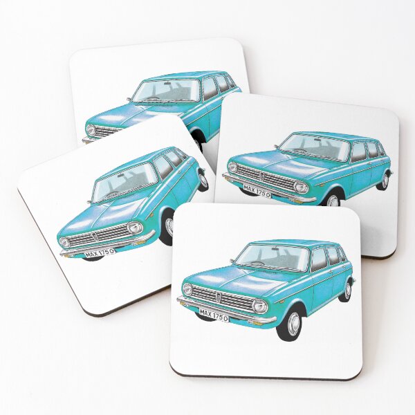 Item preview, Austin Maxi in Pageant Blue illustration designed and sold by Retroblast.
