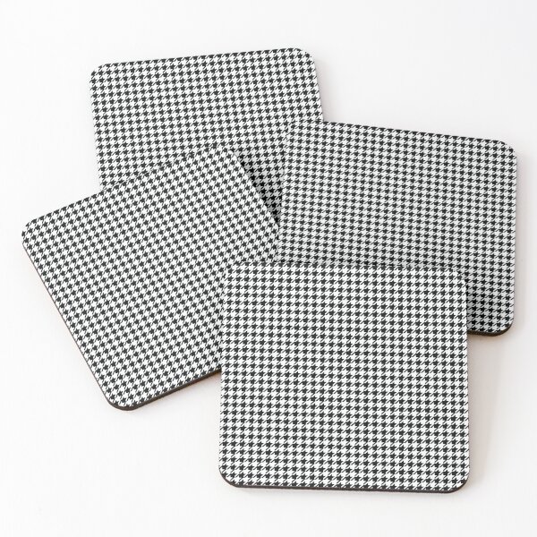 Item preview, Pied de Poule Pattern Black and White designed and sold by FakeMirror.